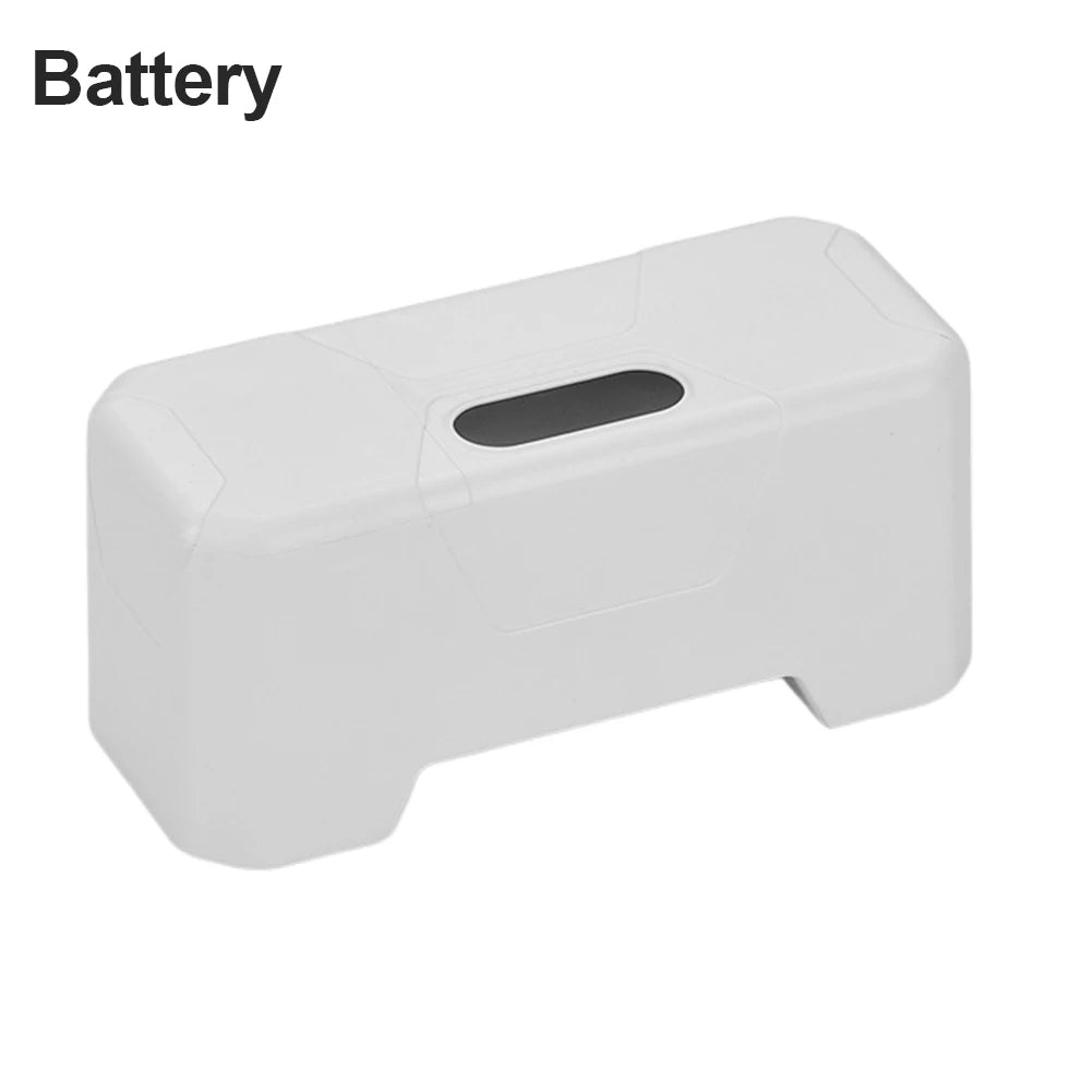 Sensor de descarga de inodoro sin contacto, pulsador inteligente de 1800mAh con Sensor IR para baño, Interruptor táctil