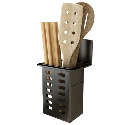Estante de pared, almacenamiento funcional múltiple, estantes de baño, drenaje, soporte para cepillos de dientes, No requiere perforación, organizadores de accesorios de cocina