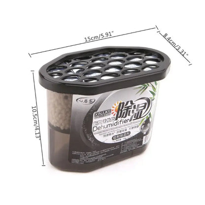 Caja desecante deshumidificadora para interior, armario, secador de ropa, absorbente de humedad para coche, caja de aire fresco, removedor de moho, 3
