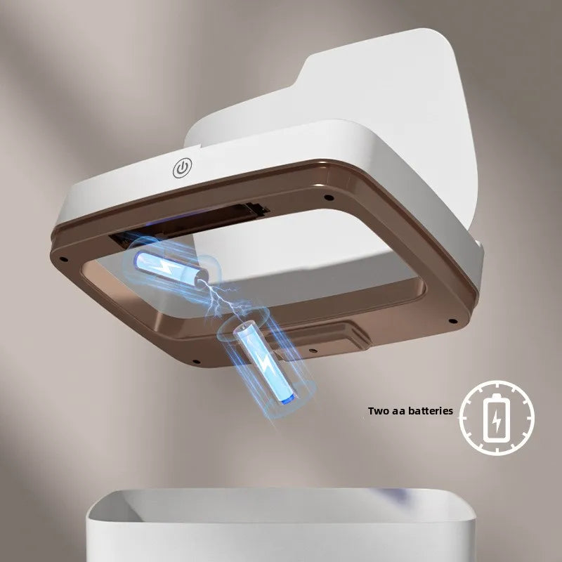 Cubo de basura inteligente de 15L, contenedor automático con Sensor sin contacto, impermeable, inodoro, para baño, cocina, dormitorio, cesta de basura moderna