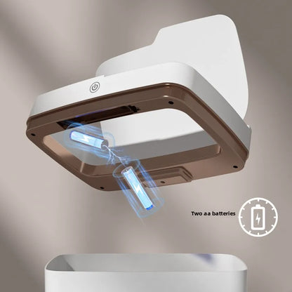 Cubo de basura inteligente de 15L, contenedor automático con Sensor sin contacto, impermeable, inodoro, para baño, cocina, dormitorio, cesta de basura moderna