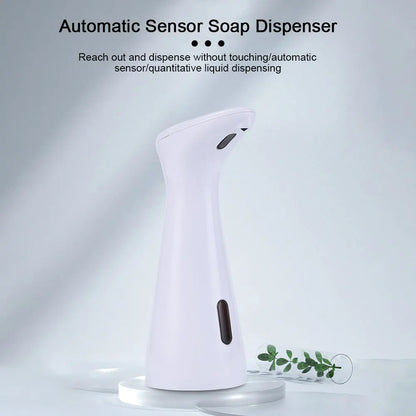 Dispensador automático de jabón PX6, dispositivo desinfectante de manos con batería de 200ML, sin contacto, impermeable, para cocina, baño y cuarto de baño