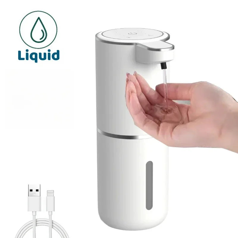 Dispensador de jabonera líquida inteligente, accesorios de baño, botellas contenedor dispensadoras de champú Lavaloza detergente automático para cocina