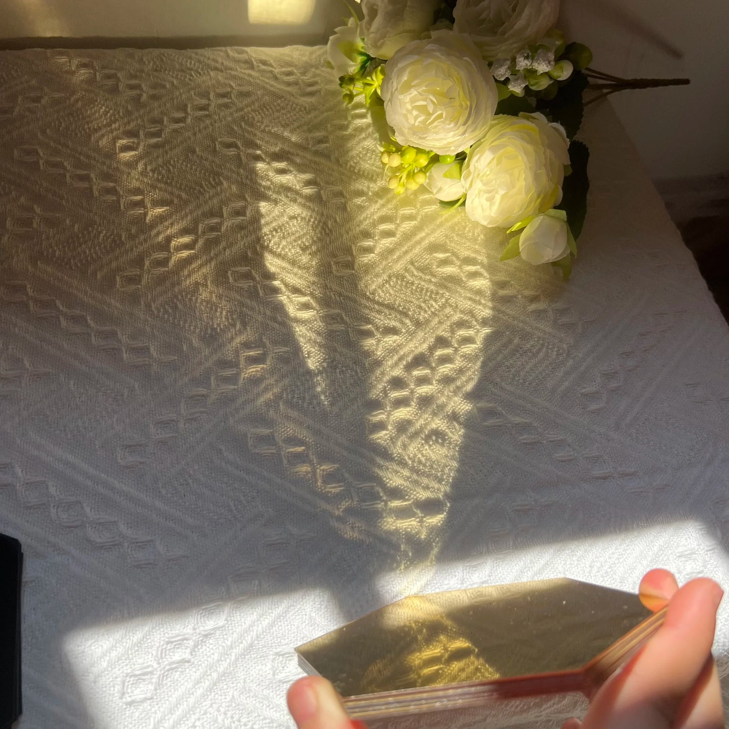 Hexágono acrílico 3D espejo pegatina de pared decoración del hogar DIY autoadhesivo espejo calcomanía decoración pegatinas arte decoración de pared grande 6/12 piezas