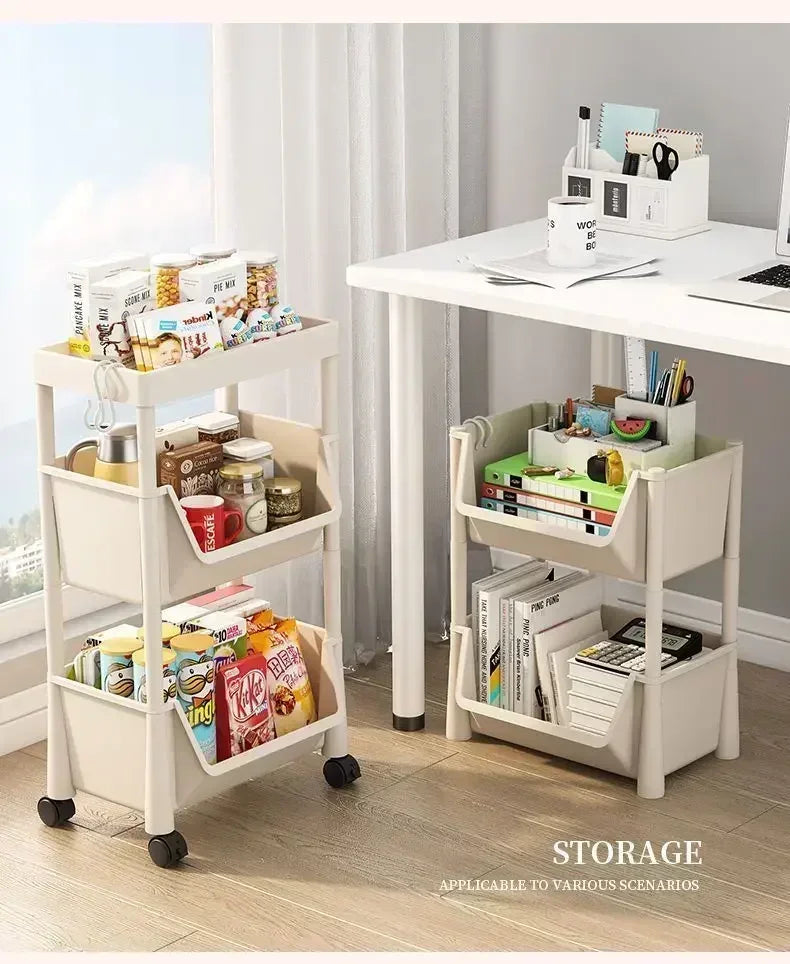 Nuevo carrito de almacenamiento de cocina, estantería con hendidura, gabinete de almacenamiento, baño, sala de estar, organizador para el hogar, estante, esquina de cocina estrecha