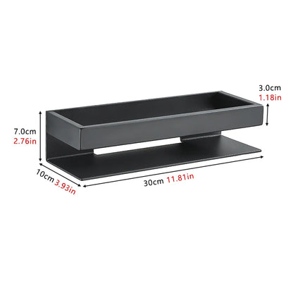 Estante de ducha de acero inoxidable, organizador, estante de almacenamiento para baño, soporte esquinero para champú, accesorios de Hardware de cocina montados en la pared