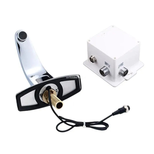 Grifo de baño sin contacto con Sensor automático, grifo de agua en cascada