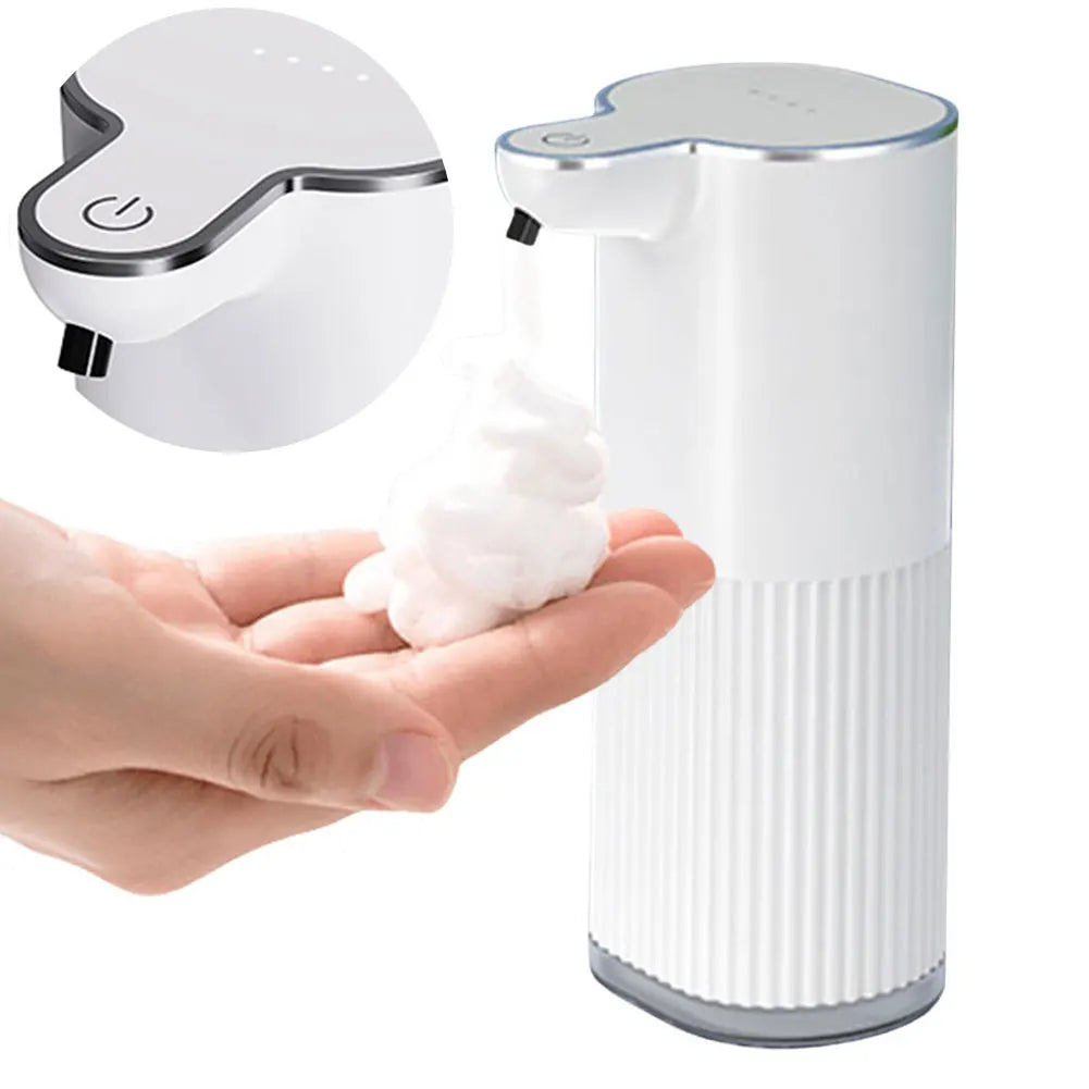 Dispensador automático de jabón líquido, bomba ajustable de 4 niveles, manos libres, para baño y cocina