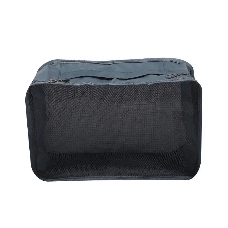 Bolsa de almacenamiento con asa de viaje, Maleta de equipaje, bolsa de malla de clasificación, organizador de ropa y zapatos, organizador de gran capacidad, 1 ud.