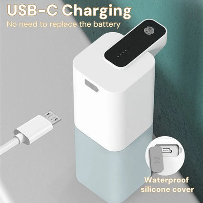 Dispensador de jabonera líquida inteligente, accesorios de baño, botellas contenedor dispensadoras de champú Lavaloza detergente automático para cocina