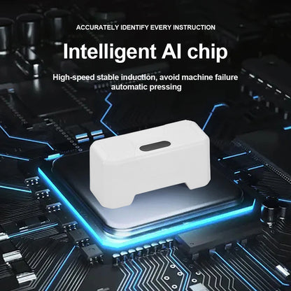 Inodoro Automático sin Contacto con Sensor Infrarrojo, Botón de Descarga Inteligente, Anti-Salpicaduras para Baño