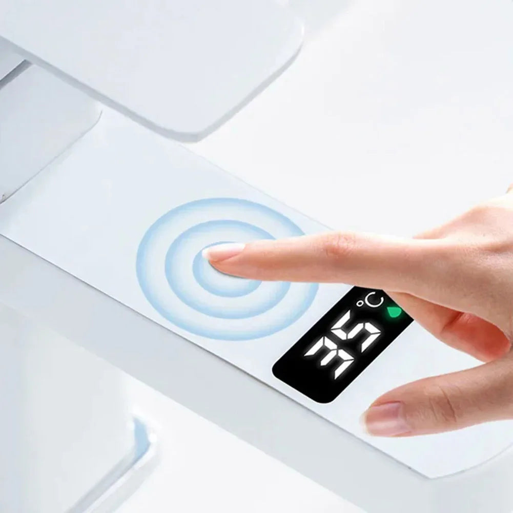 Grifo digital de temperatura inteligente con pantalla LED para un control preciso de la temperatura del agua en el baño y la cocina