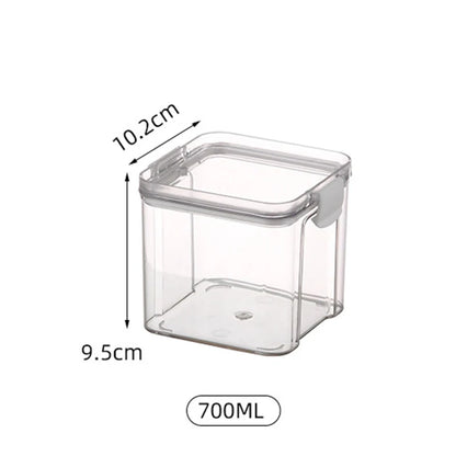 Tarro de grano para cocina, contenedor sellado, caja de mantenimiento fresco de alimentos, refrigerador, organizador, impermeable, duradero, sellado, gran capacidad, 1 ud.