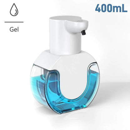 Dispensador de jabonera líquida inteligente, accesorios de baño, botellas contenedor dispensadoras de champú Lavaloza detergente automático para cocina