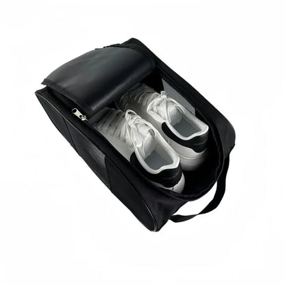 Bolsa impermeable para zapatos de fútbol con malla ventilada, organizador de viaje transpirable para tacos de gimnasio y diseño de almacenamiento compacto para equipo al aire libre