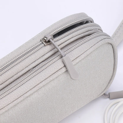 Bolsa organizadora de cables de datos, bolsa de almacenamiento de viaje, funda de accesorios electrónicos multifuncional para cargador de teléfono, Cables USB