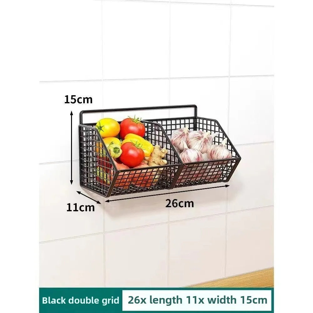 Cesta de almacenamiento de Base sólida, organizador multiusos para baño, cocina, encimera, estante para dormitorio, organización de elementos esenciales para el hogar