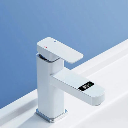 Grifo digital de temperatura inteligente con pantalla LED para un control preciso de la temperatura del agua en el baño y la cocina