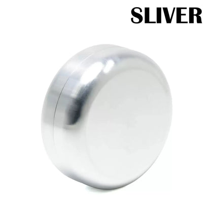 Premiun Stash Box Lata de aluminio, impermeable, hermética, diámetro 55x24 mm, caja a prueba de olores con protección contra la luz UV para hierbas y especias