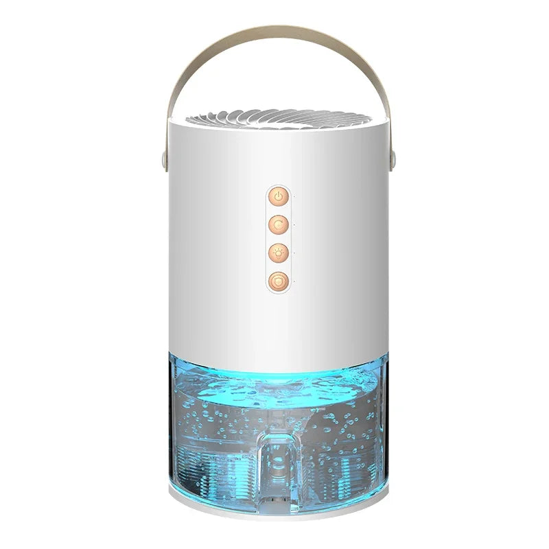 TINSOL Nuevo deshumidificador de iones negativos para el hogar y la oficina de 1300 ml, deshumidificador de aire portátil antimoho y humedad con ahorro de energía