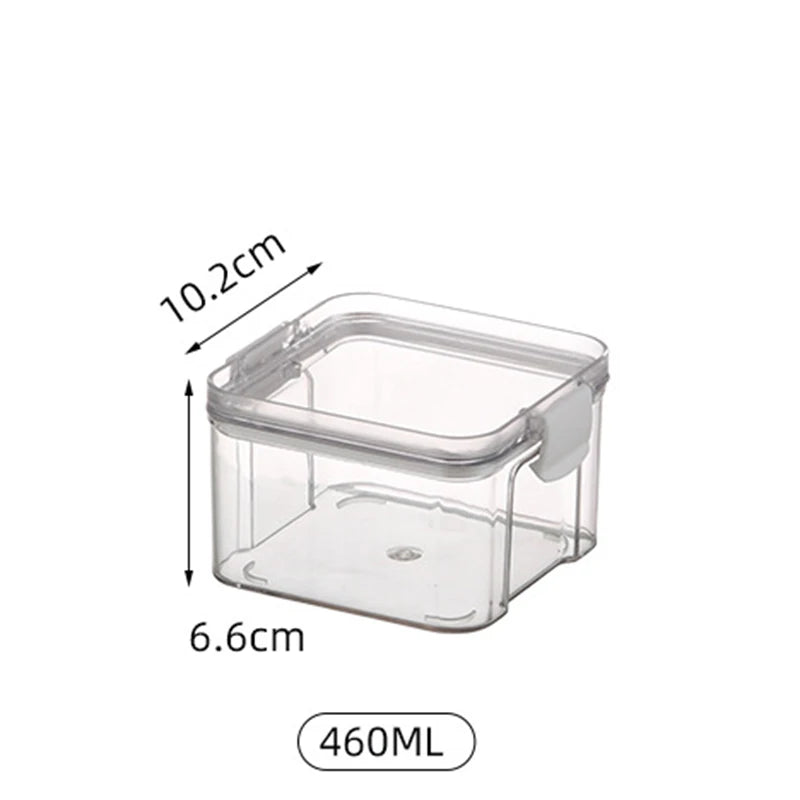Tarro de grano para cocina, contenedor sellado, caja de mantenimiento fresco de alimentos, refrigerador, organizador, impermeable, duradero, sellado, gran capacidad, 1 ud.