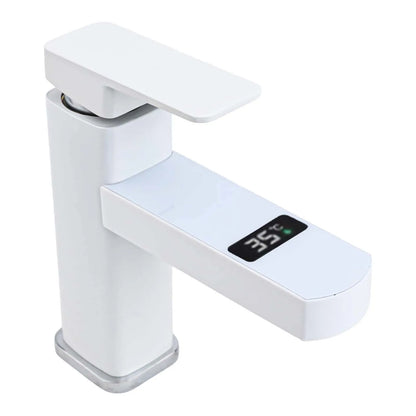 Grifo digital de temperatura inteligente con pantalla LED para un control preciso de la temperatura del agua en el baño y la cocina