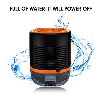 TINSOL nuevo deshumidificador de aire secador portátil de 800ml purificación de poco ruido unidad de limpieza antimol secador de aire portátil humedad