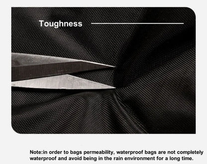 StoBag 10/5 Uds. Bolsas largas de nailon negro con cordón impermeable a prueba de polvo paraguas almacenamiento de embalaje bolsa organizadora de viaje reutilizable