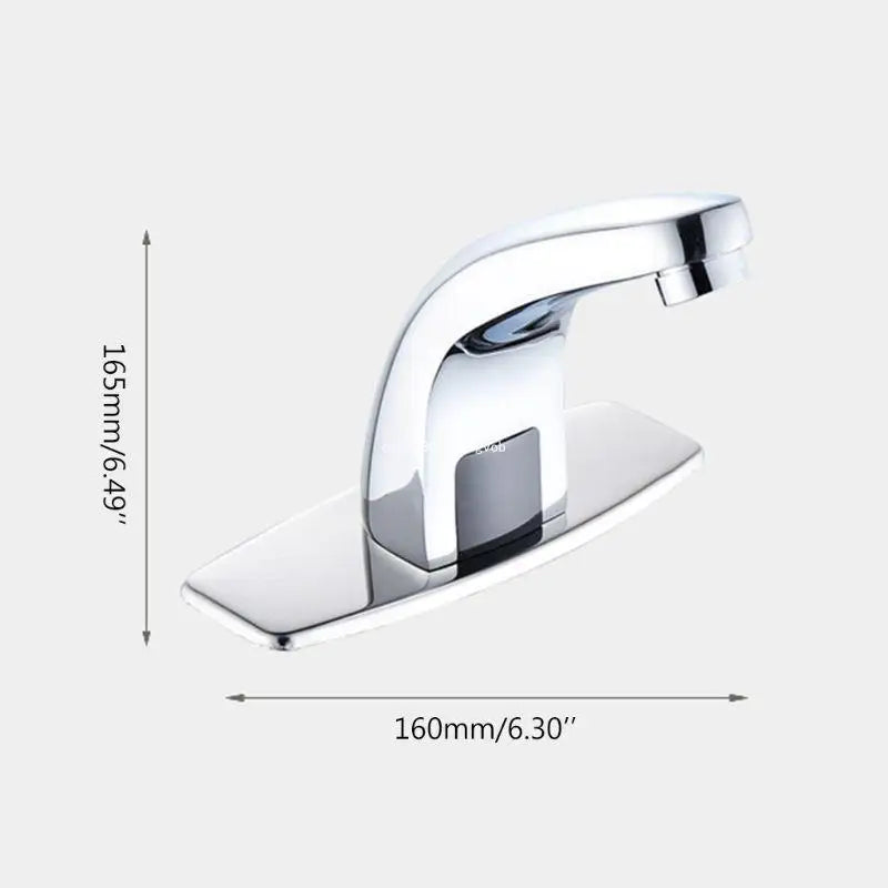Grifo de baño sin contacto con Sensor automático, grifo de agua en cascada