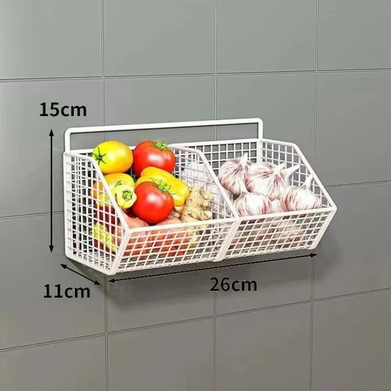 Cesta de almacenamiento de Base sólida, organizador multiusos para baño, cocina, encimera, estante para dormitorio, organización de elementos esenciales para el hogar