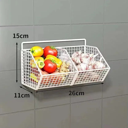 Cesta de almacenamiento de Base sólida, organizador multiusos para baño, cocina, encimera, estante para dormitorio, organización de elementos esenciales para el hogar