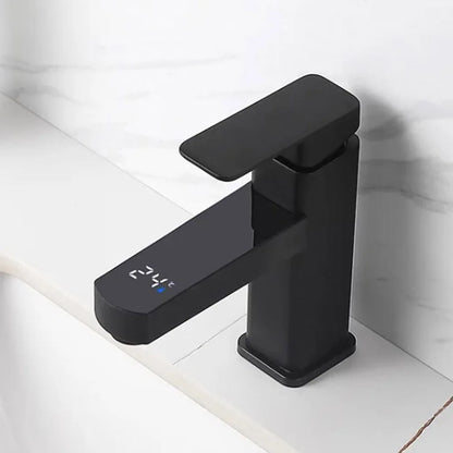 Grifo digital de temperatura inteligente con pantalla LED para un control preciso de la temperatura del agua en el baño y la cocina