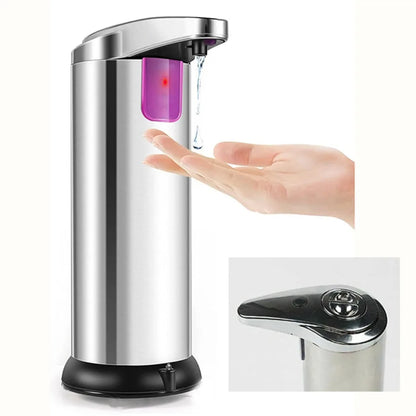 Dispensador de jabón de inducción inteligente sin contacto, gran capacidad, diseño impermeable, tecnología automática con Sensor