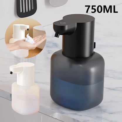 Dispensador de jabón inductivo automático, espuma de lavado de manos inteligente, Spray de Alcohol, Gel de manos, 550ML