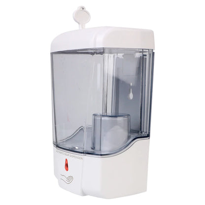 Bomba de loción sin contacto de montaje en pared, líquido sin contacto para cocina, baño, dispensador automático de jabón con Sensor IR, 700ml