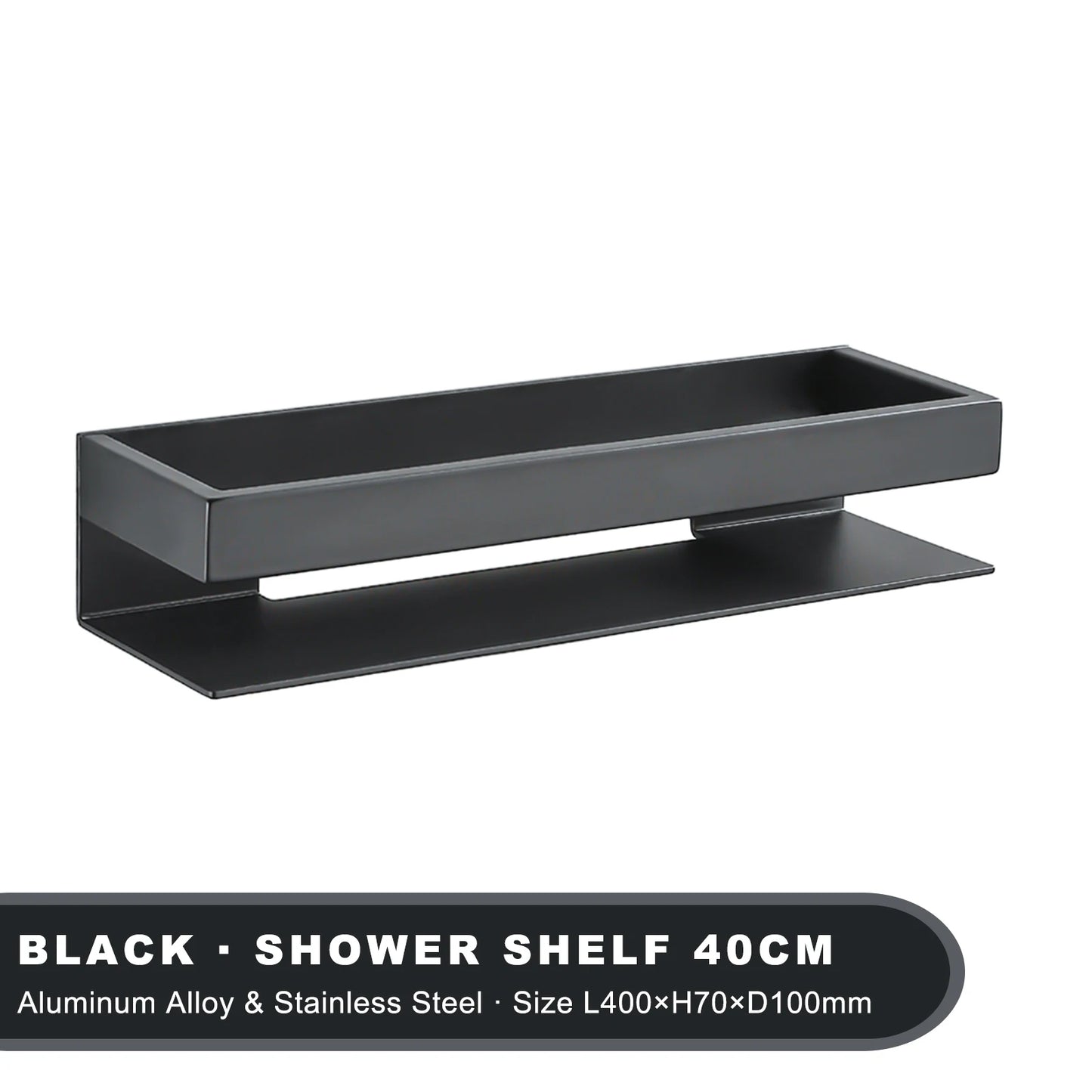 Estante de ducha de acero inoxidable, organizador, estante de almacenamiento para baño, soporte esquinero para champú, accesorios de Hardware de cocina montados en la pared