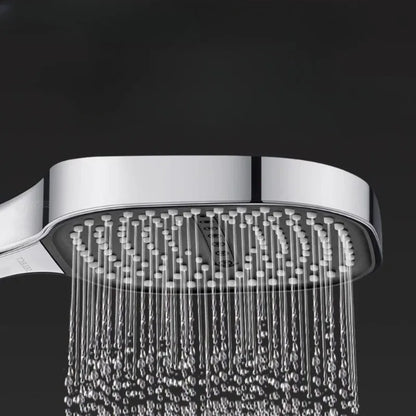 Cabezal de ducha de alta presión con Panel grande de 13CM con filtro, 3 modos, boquilla de lluvia con pulverizador de gran flujo, cabezal de ducha cuadrado para baño