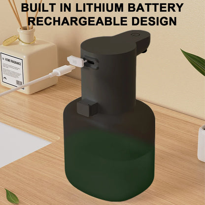 Dispensador de jabón inductivo automático, espuma de lavado de manos inteligente, Spray de Alcohol, Gel de manos, 550ML