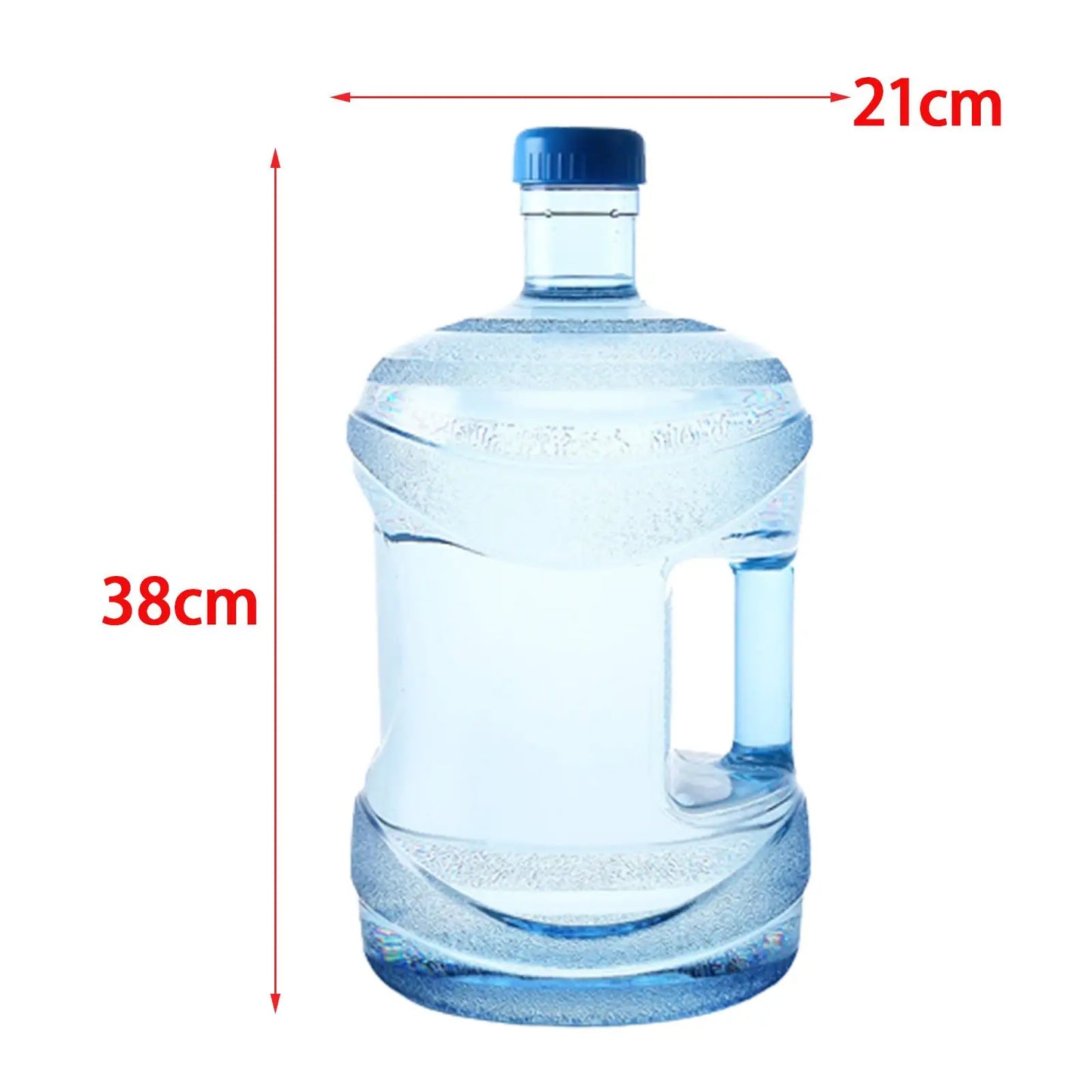 Botella dispensadora de agua de gran capacidad, recipiente redondo reutilizable, barril de agua para acampar, juego de té, accesorios de cocina