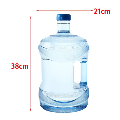 Botella dispensadora de agua de gran capacidad, recipiente redondo reutilizable, barril de agua para acampar, juego de té, accesorios de cocina