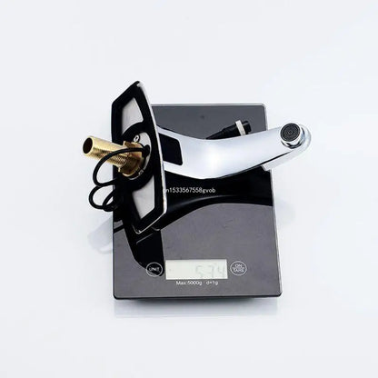 Grifo de baño sin contacto con Sensor automático, grifo de agua en cascada