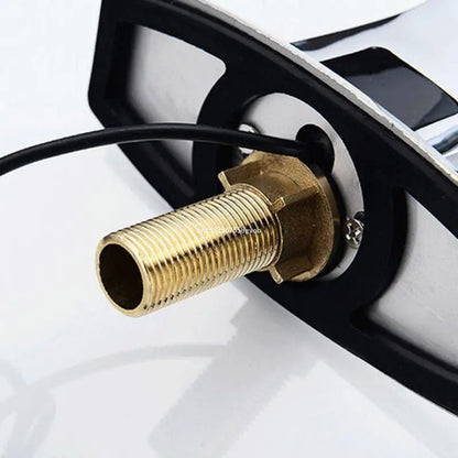 Grifo de baño sin contacto con Sensor automático, grifo de agua en cascada