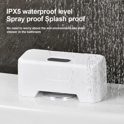 Inodoro Automático sin Contacto con Sensor Infrarrojo, Botón de Descarga Inteligente, Anti-Salpicaduras para Baño