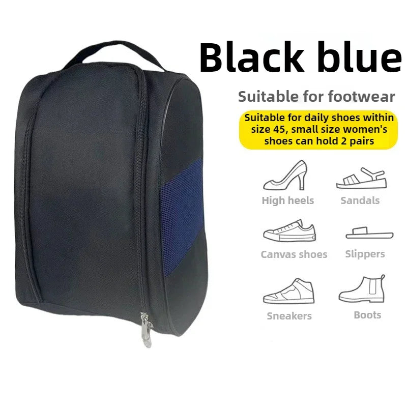 Bolsa impermeable para zapatos de fútbol con malla ventilada, organizador de viaje transpirable para tacos de gimnasio y diseño de almacenamiento compacto para equipo al aire libre