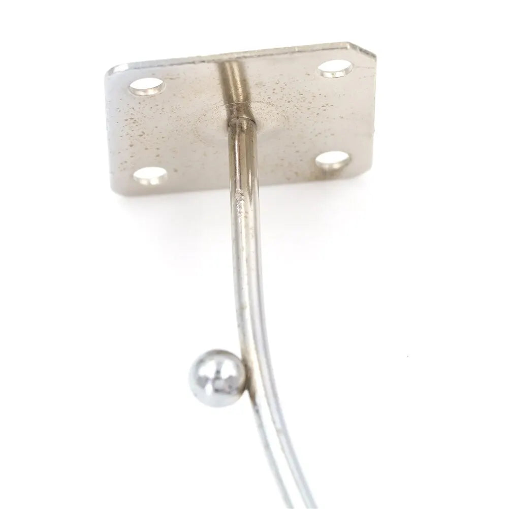 Colgador de cascada ondulado para montaje en pared, ganchos para exhibición de ropa con 7 cuentas, estante de almacenamiento para el hogar, decoración del hogar, 1 ud.