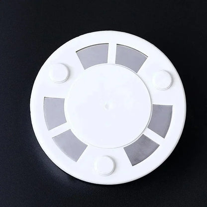 Cenicero a prueba de viento con tapa giratoria: Cenicero exterior con sellado de acero inoxidable para el hogar, el jardín y el coche