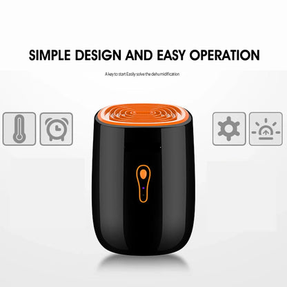 TINSOL nuevo deshumidificador de aire secador portátil de 800ml purificación de poco ruido unidad de limpieza antimol secador de aire portátil humedad
