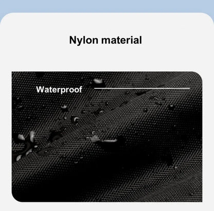 StoBag 10/5 Uds. Bolsas largas de nailon negro con cordón impermeable a prueba de polvo paraguas almacenamiento de embalaje bolsa organizadora de viaje reutilizable