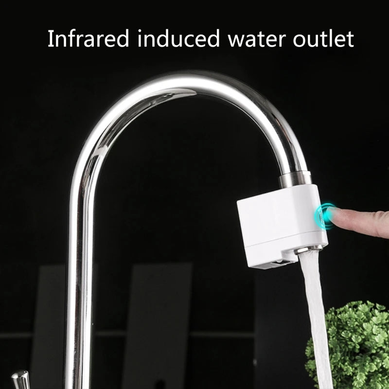 Ahorro agua por inducción automática para cocina, grifo con boquilla para baño, inteligente, dispositivo infrarrojo,