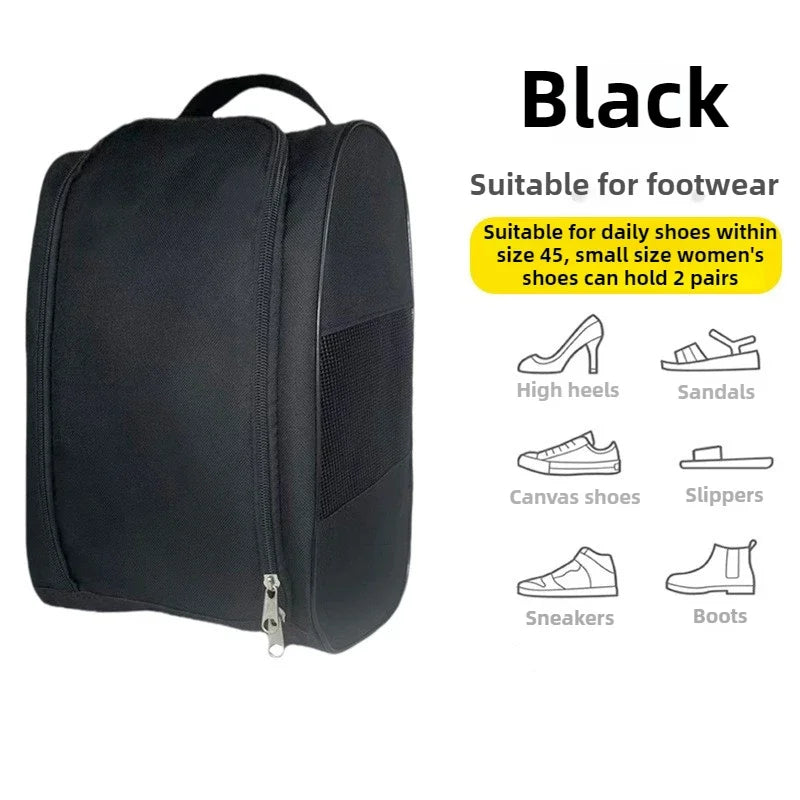 Bolsa impermeable para zapatos de fútbol con malla ventilada, organizador de viaje transpirable para tacos de gimnasio y diseño de almacenamiento compacto para equipo al aire libre